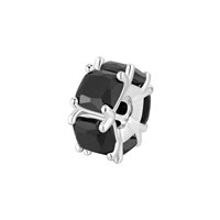 Charm Brosway FANCY MISTER BLACK in Steel FMB03